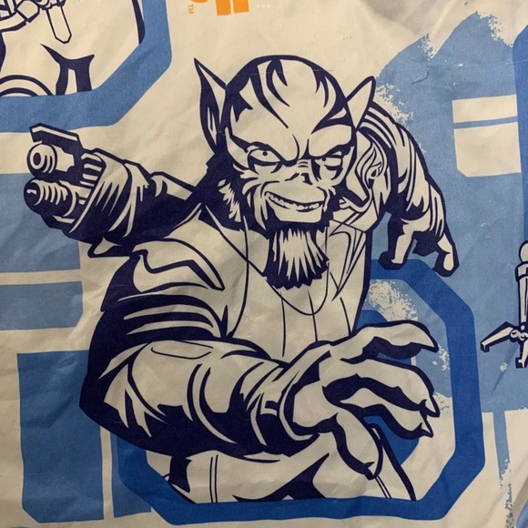 Star Wars Rebels Full Size Fitted Sheet Kids Bedding Chopper Ezra Kanan Zeb - Picture 6 of 12